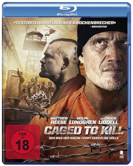 Caged To Kill (Blu-ray), Blu-ray Disc