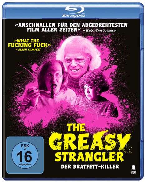The Greasy Strangler (Blu-ray), Blu-ray Disc