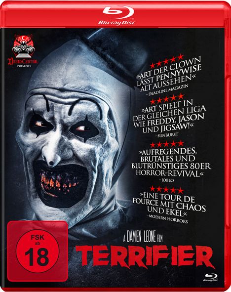 Terrifier (Blu-ray), Blu-ray Disc