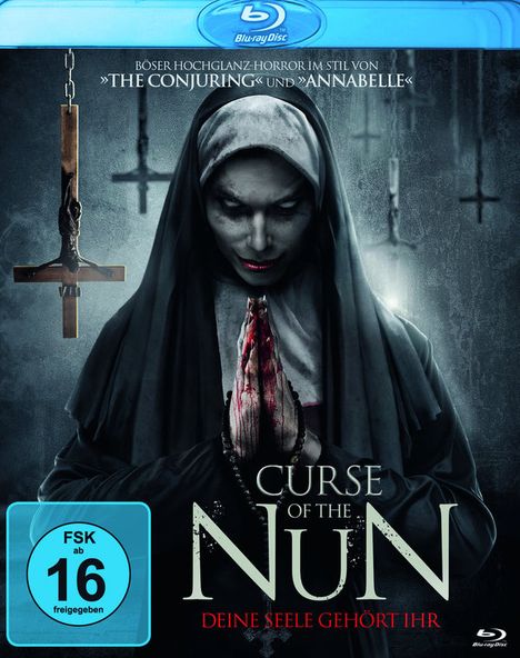 Curse of the Nun (Blu-ray), Blu-ray Disc