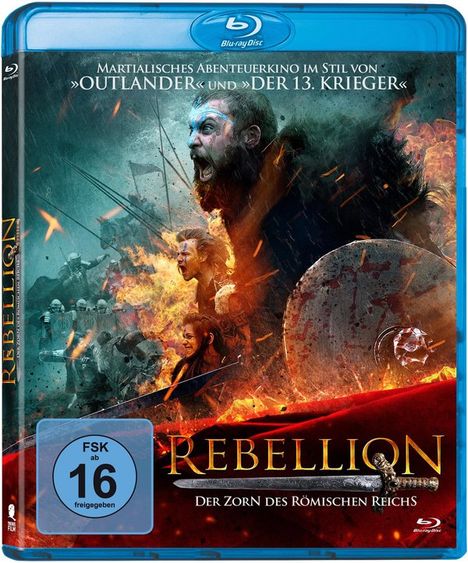 Rebellion - Der Zorn des Römischen Reichs (Blu-ray), Blu-ray Disc