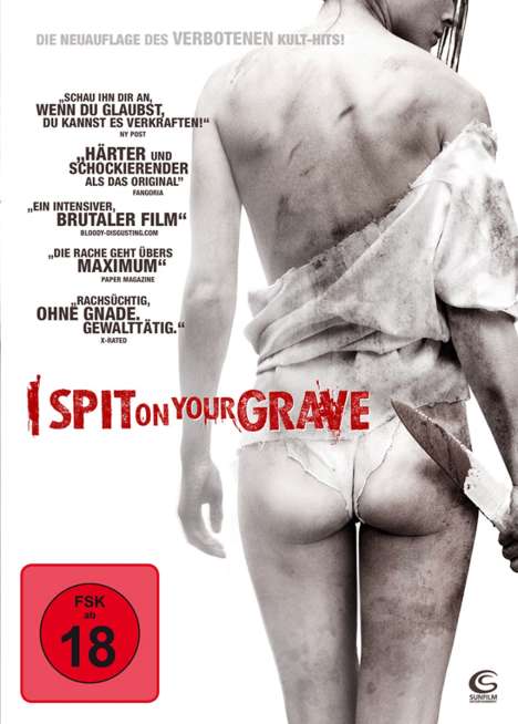 I Spit On Your Grave (2010), DVD