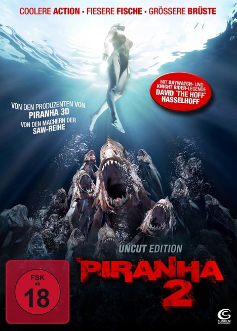 Piranha 2, DVD