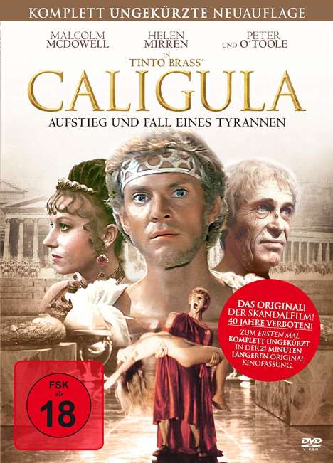 Caligula (Uncut), DVD