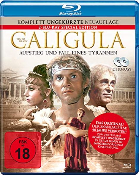 Caligula (Uncut) (Blu-ray), Blu-ray Disc