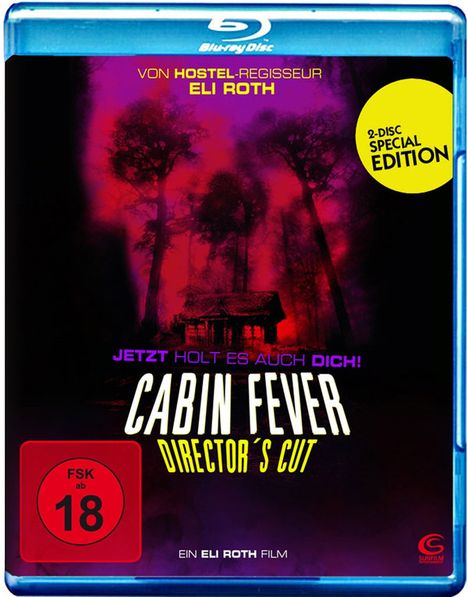 Cabin Fever (Director's Cut) (Blu-ray), 2 Blu-ray Discs