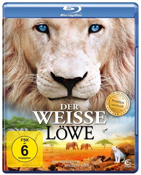 Der weisse Löwe (Blu-ray), Blu-ray Disc