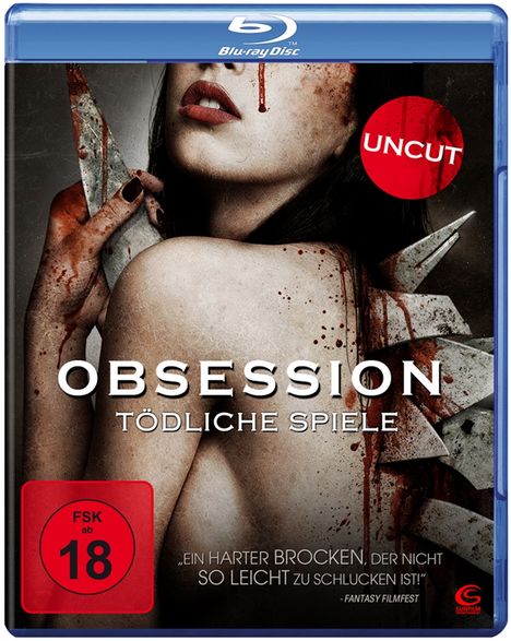 Obsession - Tödliche Spiele (Blu-ray), Blu-ray Disc