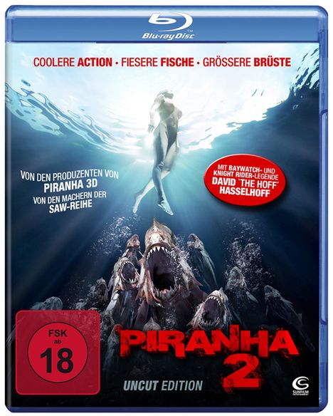 Piranha 2 (Blu-ray), Blu-ray Disc