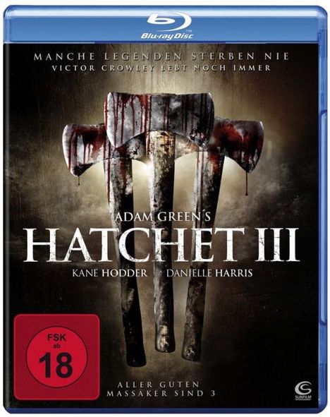 Hatchet III (Blu-ray), Blu-ray Disc