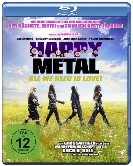 Happy Metal (Blu-ray), Blu-ray Disc