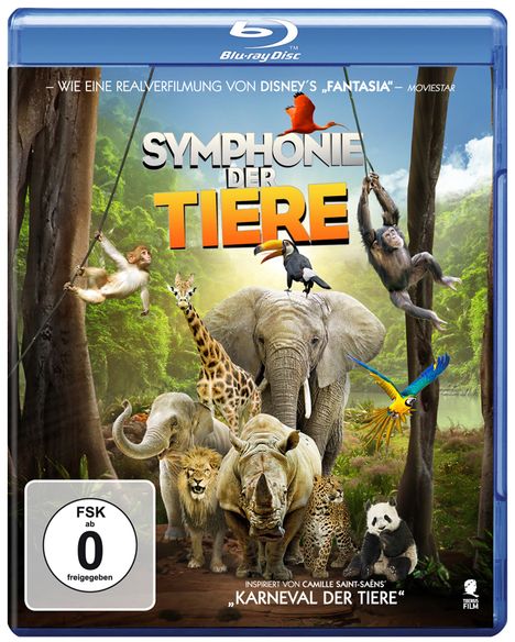 Symphonie der Tiere (Blu-ray), Blu-ray Disc