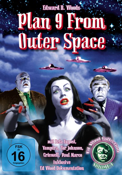 Ed Wood: Plan 9 From Outer Space (OmU), DVD