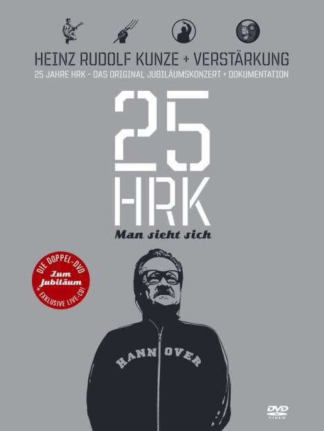 Heinz Rudolf Kunze: Man sieht sich - 25 Jahre Heinz Rudolf Kunze, 3 DVDs
