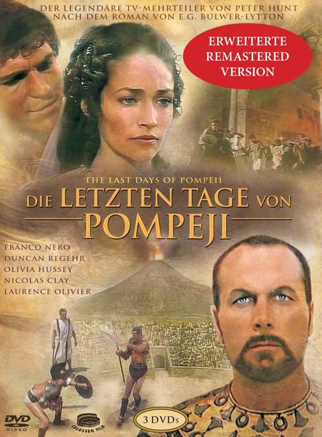 Die letzten Tage von Pompeji (1984), 3 DVDs
