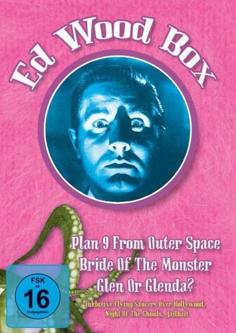 Ed Wood Box (OmU), 3 DVDs