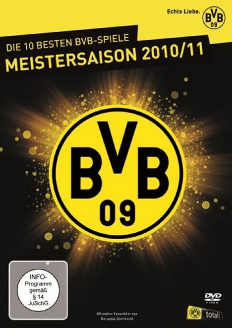 Fußball: Die 10 besten BVB-Spiele - Meistersaison 2010/11, 5 DVDs