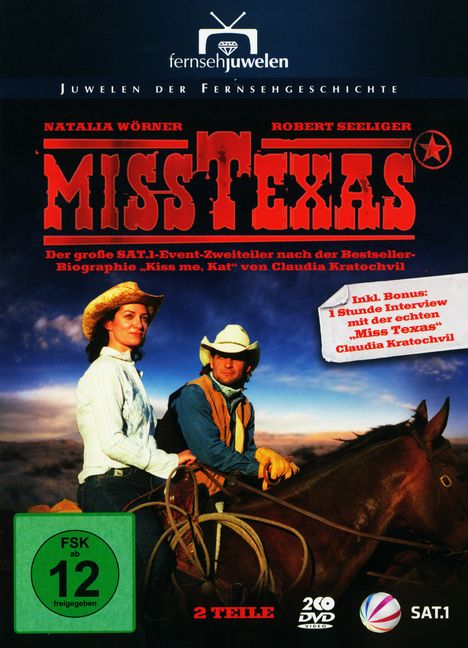 Miss Texas, 2 DVDs