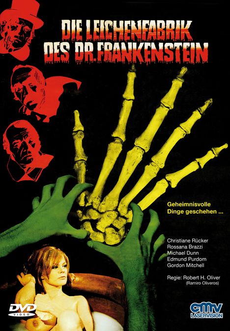 Die Leichenfabrik des Dr. Frankenstein, DVD