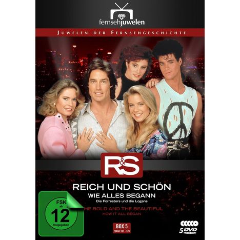 Reich und Schön Box 5: Wie alles begann, 5 DVDs