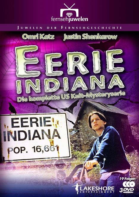 Eerie, Indiana - Die komplette Serie, 3 DVDs