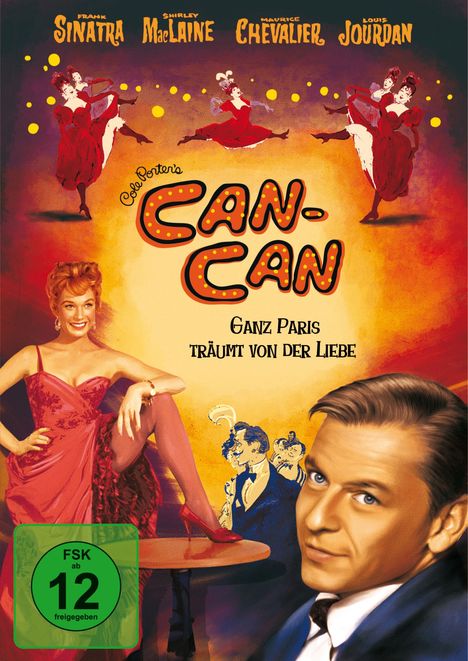 Can-Can - Ganz Paris träumt von der Liebe, DVD
