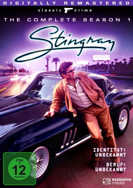 Stingray Season 1, 4 DVDs