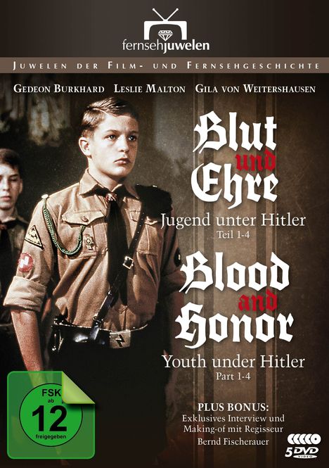 Blut und Ehre: Jugend unter Hitler (Teile 1-4), 5 DVDs