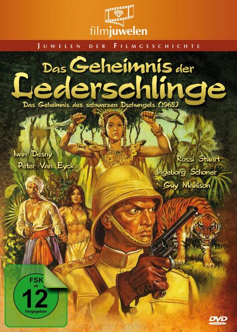 Geheimnis des schwarzen Dschungels ("Das Geheimnis der Lederschlinge"), DVD