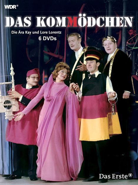 Das Kommödchen - Die Ära Kay und Lore Lorentz, 6 DVDs