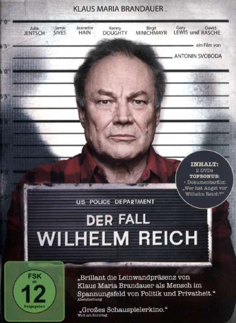 Der Fall Wilhelm Reich, DVD
