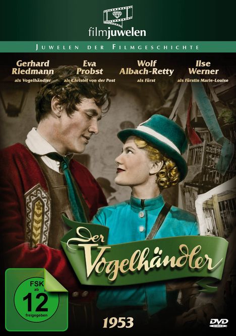 Der Vogelhändler (1953), DVD