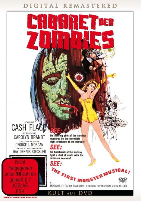 Cabaret der Zombies, DVD