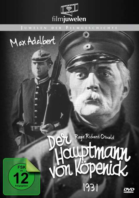 Der Hauptmann von Köpenick (1931), DVD