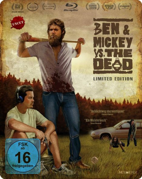 Ben &amp; Mickey vs. The Dead (Blu-ray im Steelbook), Blu-ray Disc