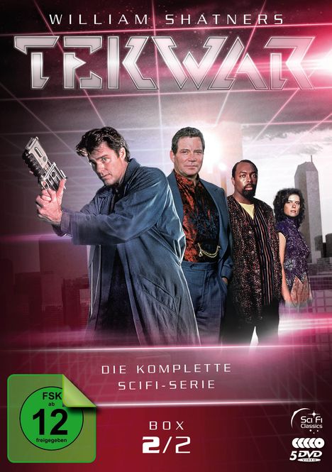 TekWar Box 2 (Komplette Sci-Fi-Serie), 5 DVDs