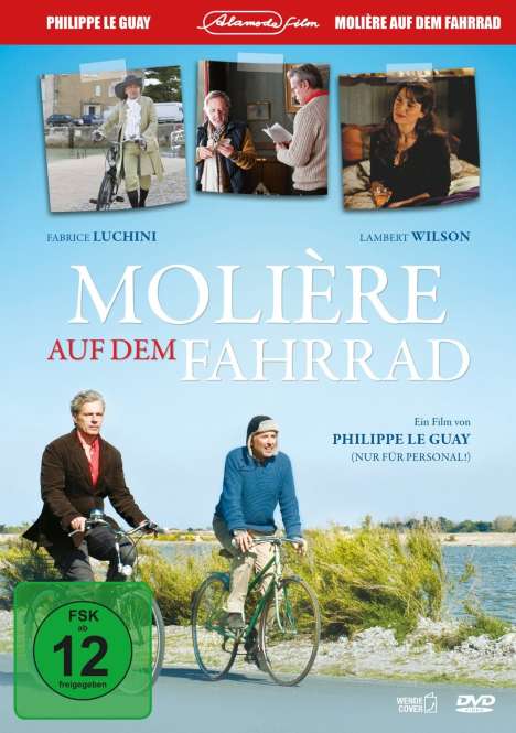 Molière auf dem Fahrrad, DVD