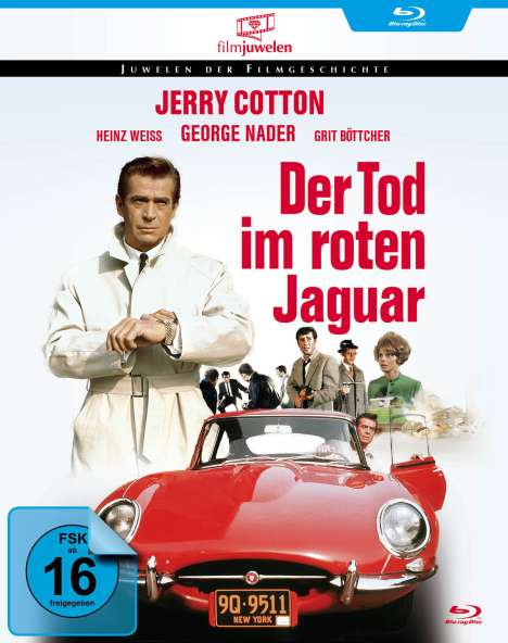 Jerry Cotton: Tod im roten Jaguar (Blu-ray), Blu-ray Disc