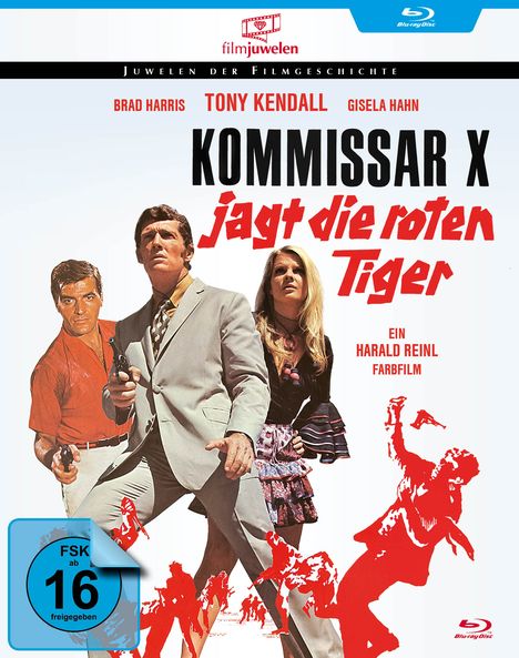 Kommissar X jagt die roten Tiger (Blu-ray), Blu-ray Disc