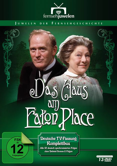 Das Haus am Eaton Place (Komplettbox der deutschen Fassungen), 13 DVDs