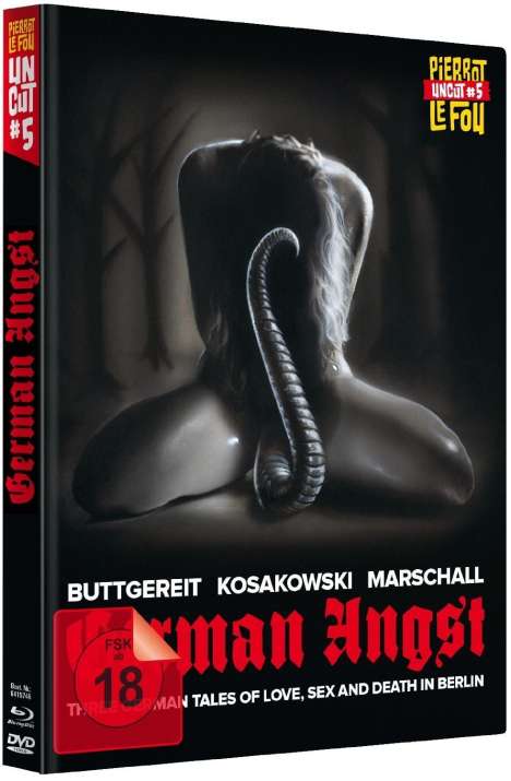 German Angst (Blu-ray &amp; DVD im Mediabook), 1 Blu-ray Disc und 1 DVD
