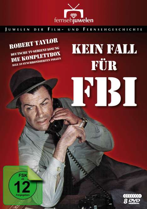 Kein Fall für FBI (Komplette Serie), 8 DVDs