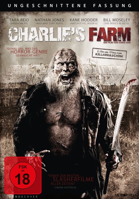 Charlie's Farm, DVD