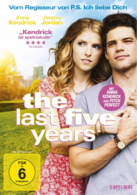 The Last Five Years (OmU), DVD