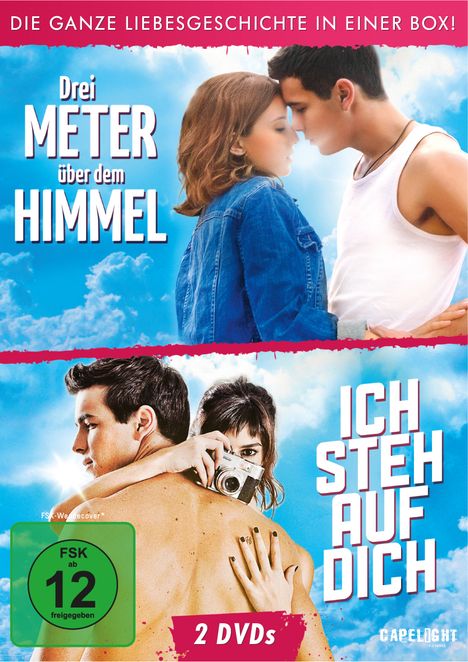 Drei Meter über dem Himmel / Ich steh auf Dich, 2 DVDs