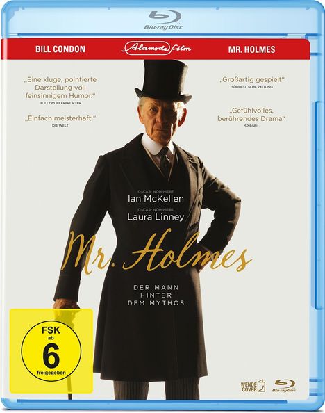 Mr. Holmes (Blu-ray), Blu-ray Disc