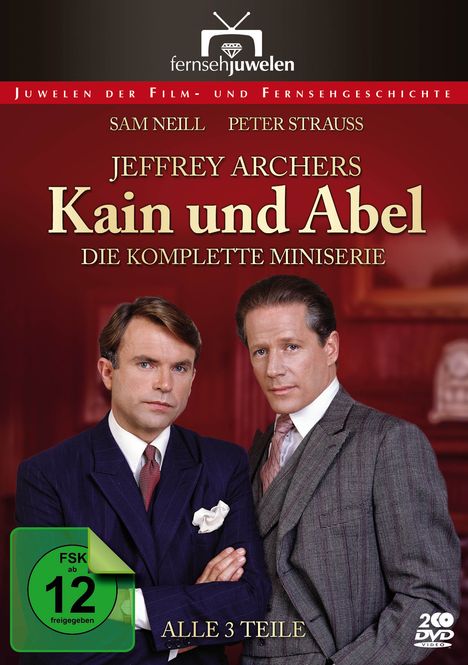 Kain und Abel (Komplette Miniserie), 3 DVDs