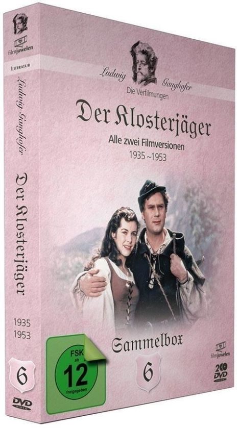 Die Ganghofer Verfilmungen: Der Klosterjäger, 2 DVDs