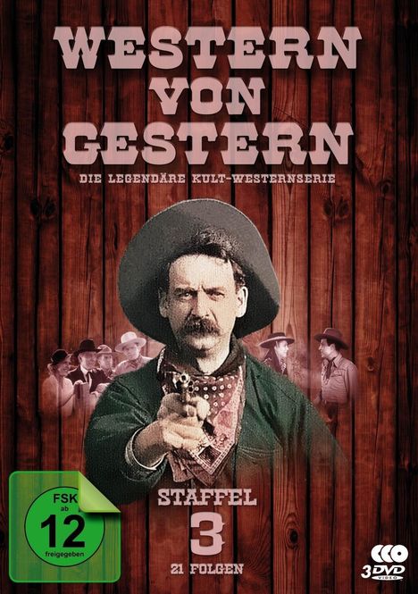 Western von Gestern Staffel 3, 3 DVDs