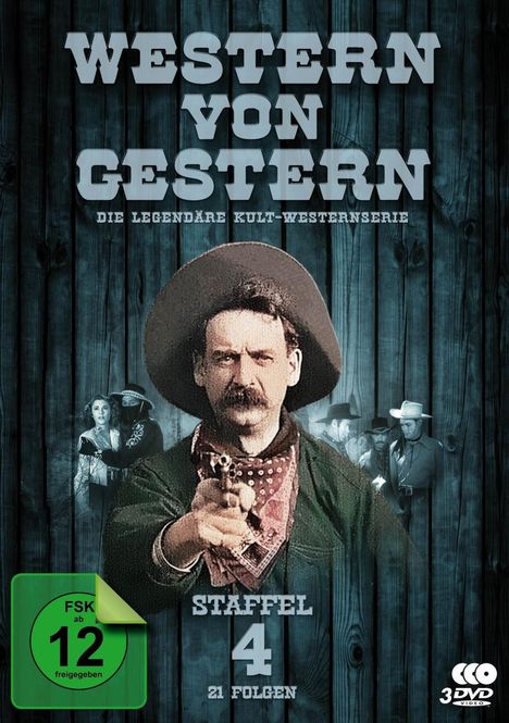 Western von Gestern Staffel 4, 3 DVDs